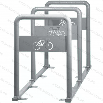 Парковка для велосипедов и самокатов - ПДВр 1700х550х800 «Retail», на 6 мест, полимер