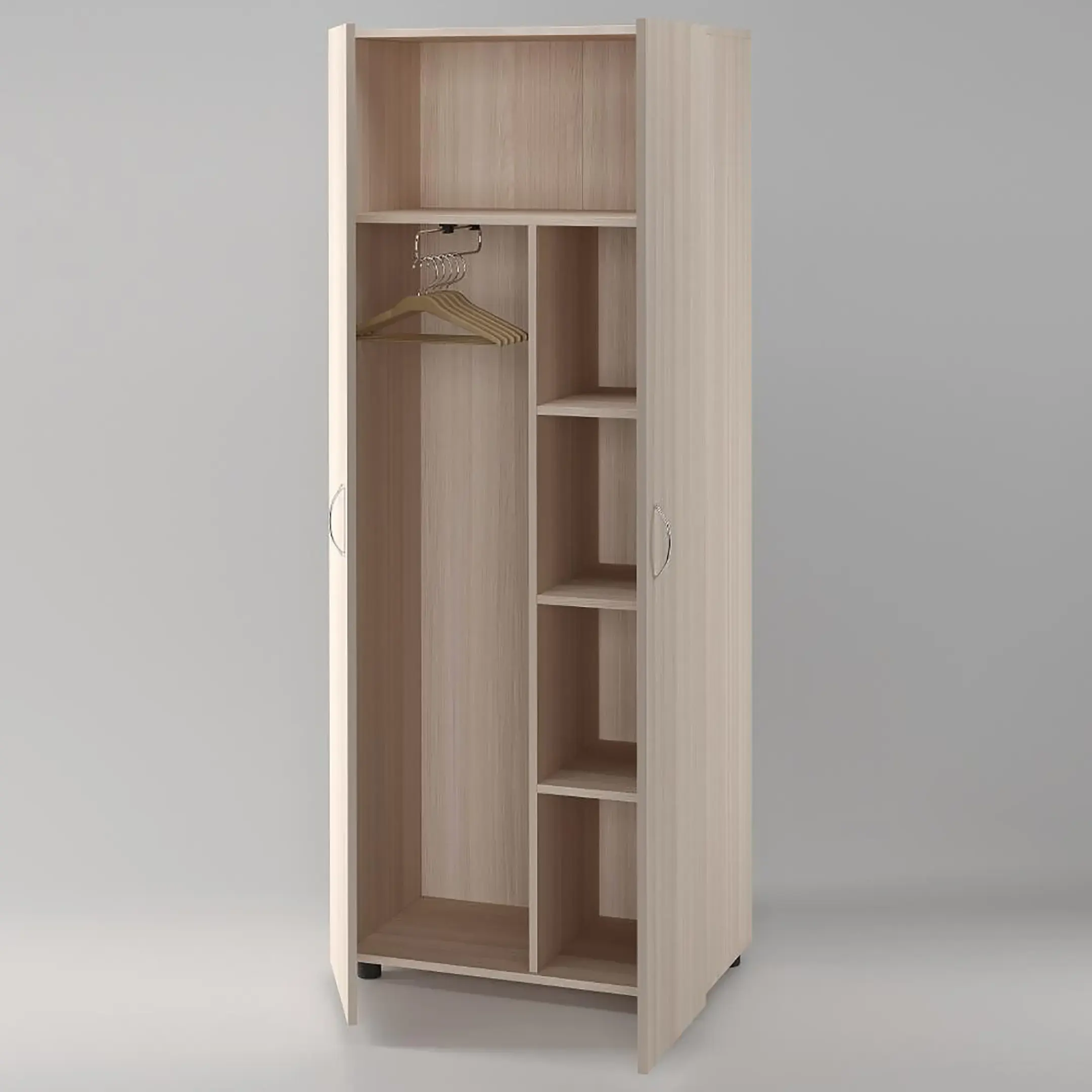 Шкаф комбинированный для одежды ШГ 84.4 1900х800х590