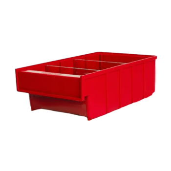 Ящик пластиковый Б 300х185х100 (красный)